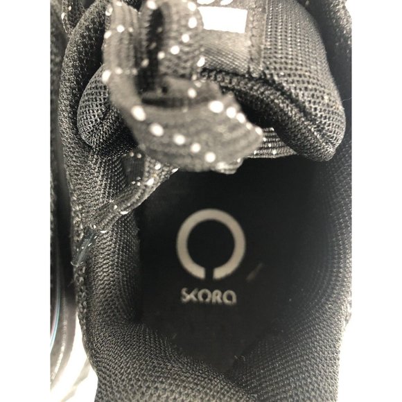 Skora Fit Running Shoes Woman's Black/Blue Lace-Up Training 8 - Picture 8 of 14